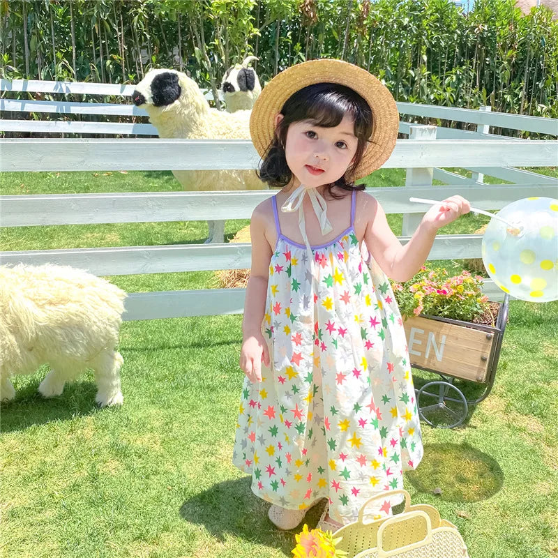 Toddler baby Girls clothes summer short sleeve floral princess birthday dress dresses for girl baby clothing thin costume dress