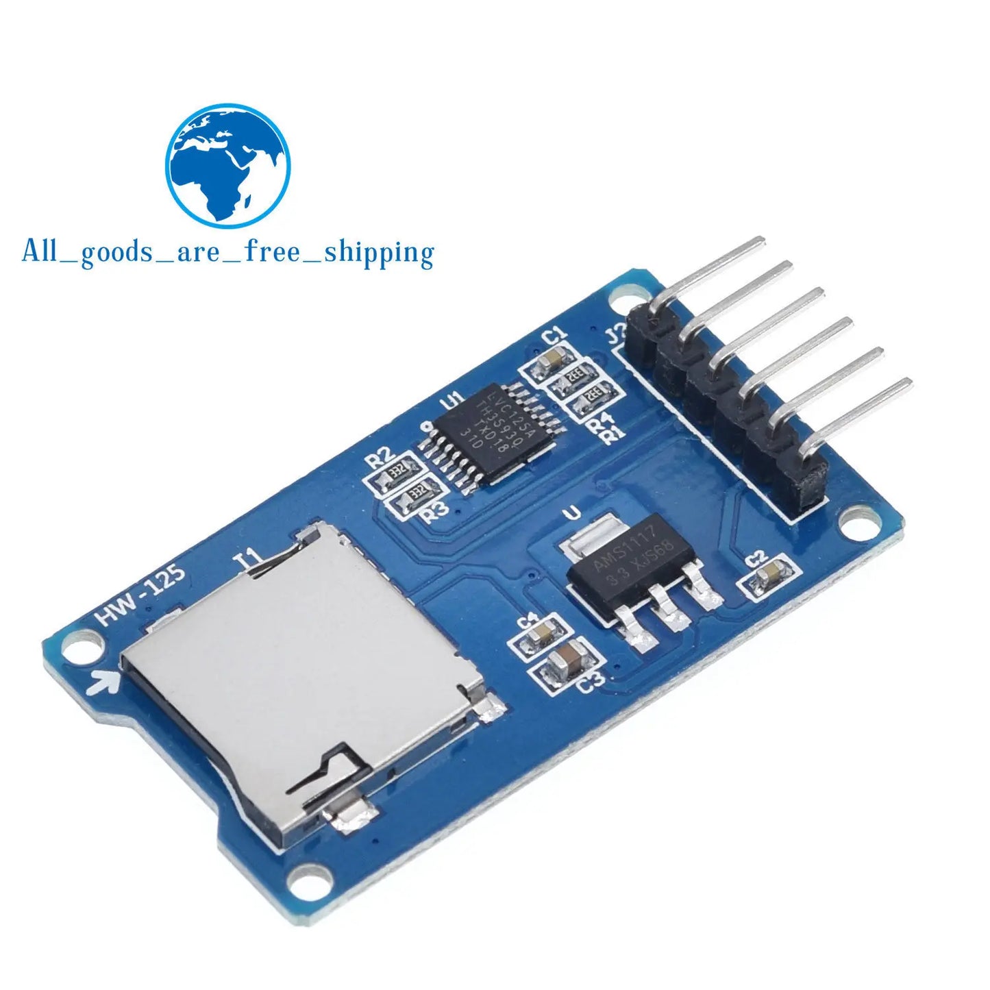 TZT Micro SD Storage Expansion Board Micro SD TF Card Memory Shield Module SPI For Arduino Promotion