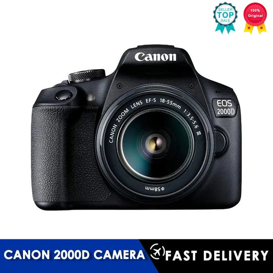 Canon 2000D Camera  with 18-55mm Lens Kit