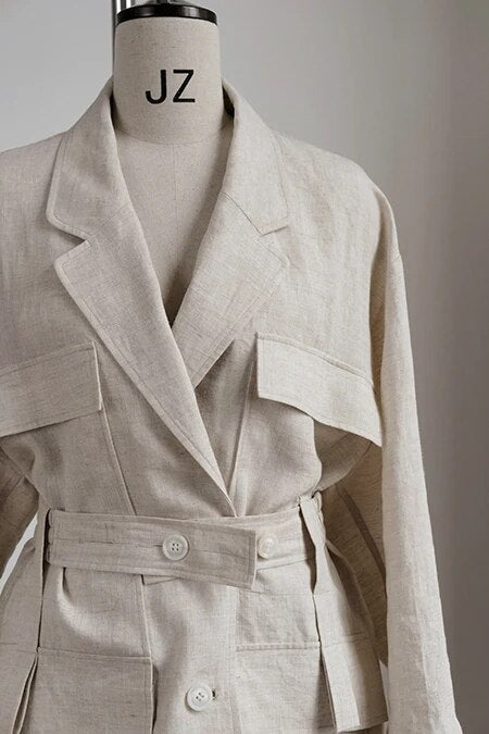 [EWQ] Korea chic Puff Sleeve loose casual ladies robe 2023 summer new product printed dress trendy clothing Vestido