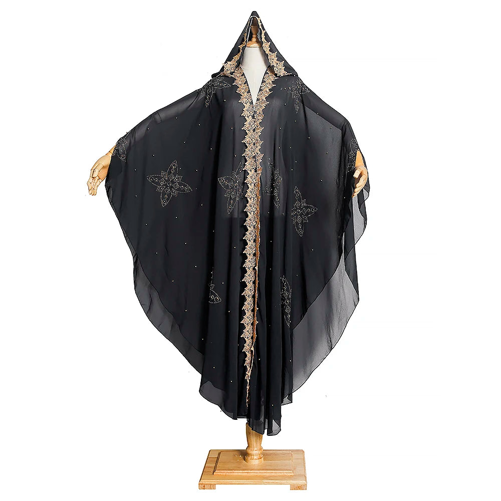 Ramadan Abaya Dubai Kaftan Muslim Hijab Dress Cardigan African Evening Dresses For Women Kimono Robe Femme Caftan Islam Clothing