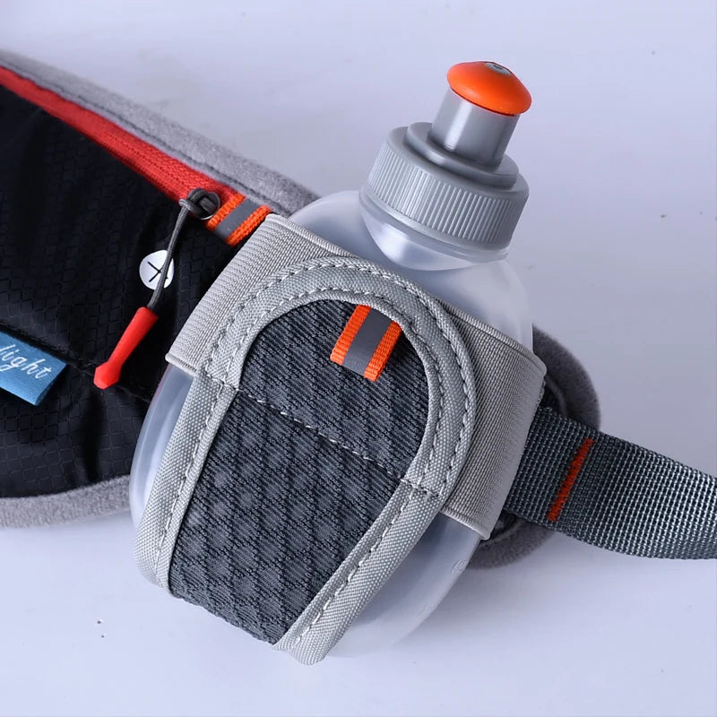 Water Bottle Flask Storage Container BPA Free For Running Hydration Belt Backpack Waist Bag Vest Camping