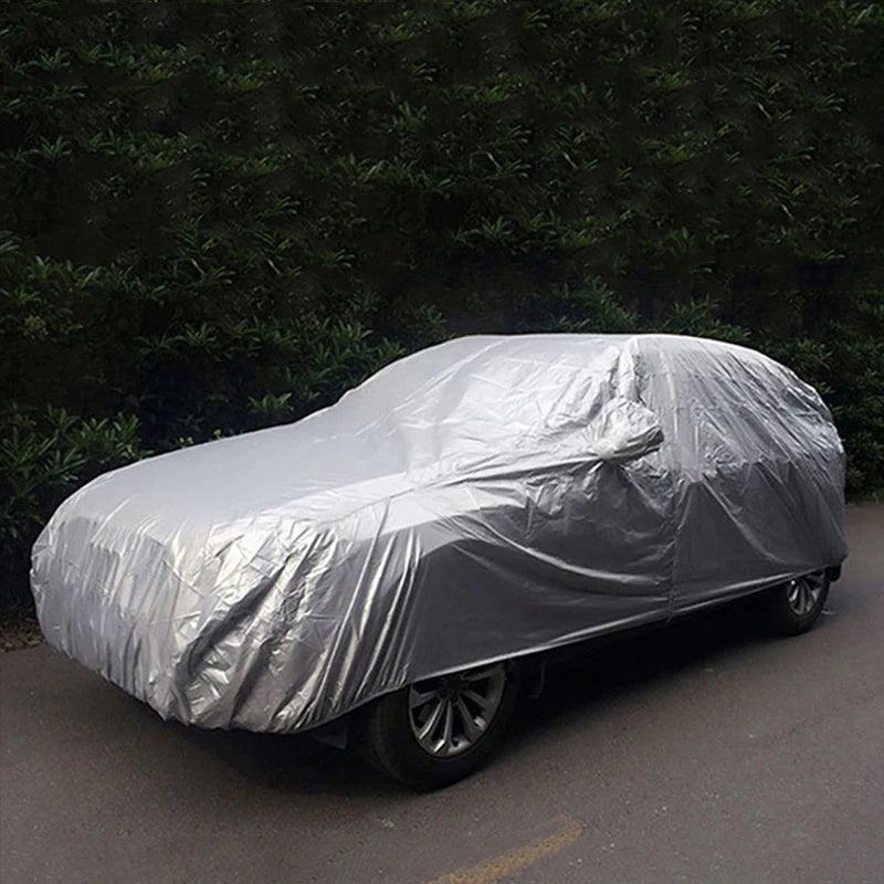 🚗SEAMETAL Exterior Car Cover Outdoor Protection Full Car Covers Snow Cover Sunshade Waterproof Dustproof Universal for Sedan SUV