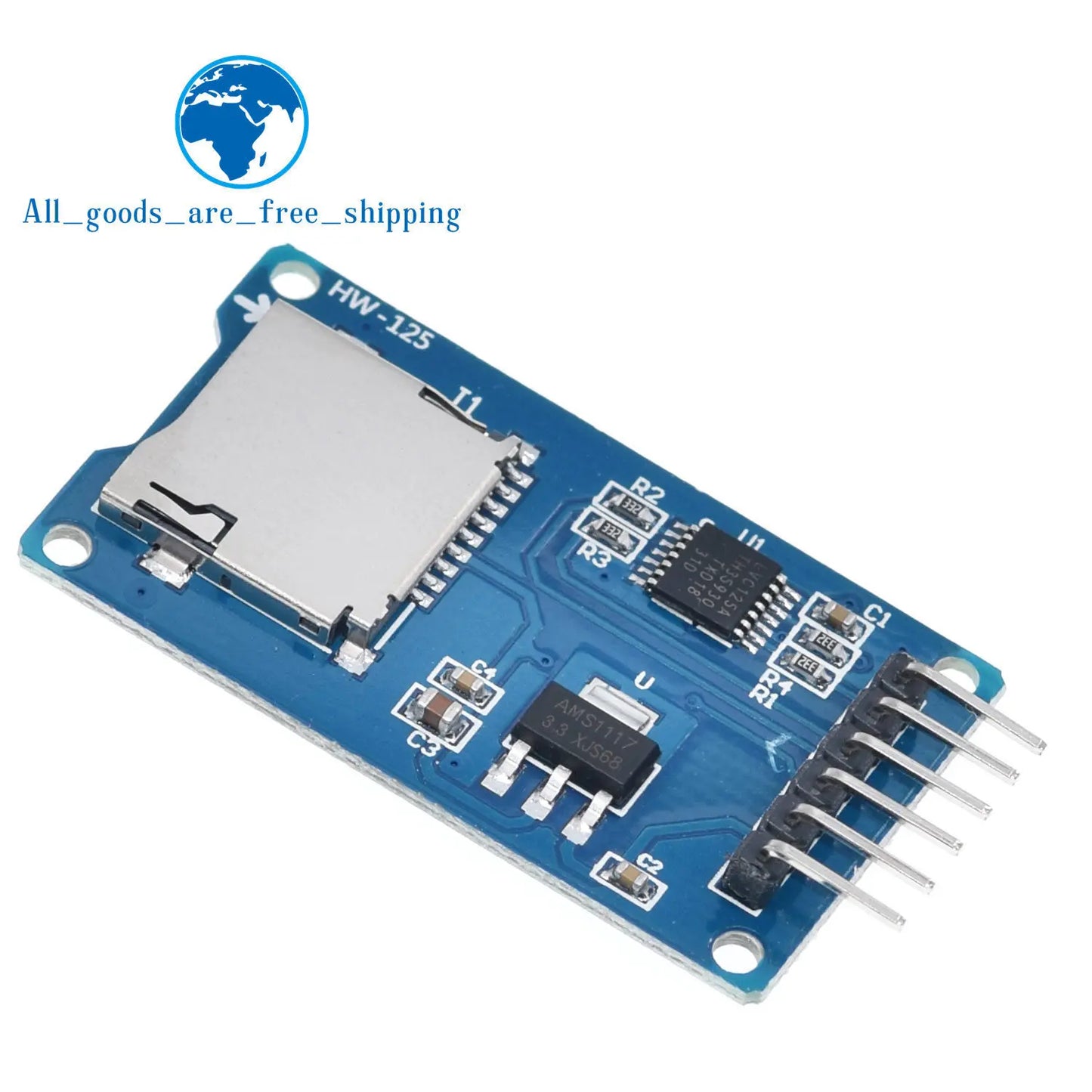 TZT Micro SD Storage Expansion Board Micro SD TF Card Memory Shield Module SPI For Arduino Promotion