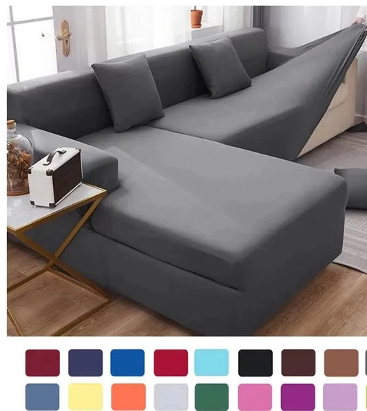 🎈Solid Color 1/2/3/4 Seat Sofa Cover