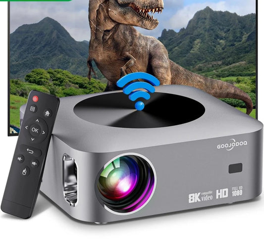 🌸Full HD Projector 1080P 2K 4K Video Home Theater Auto Focus 5G WiFi Android Beamer Mini Projector Portable Proyector