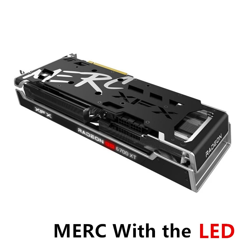 XFX RX 6700 XT 6700XT 12GB Video Card AMD GPU Radeon RX6700XT RX 6750 XT 6750XT OC Graphics Cards Desktop PC Computer Gaming