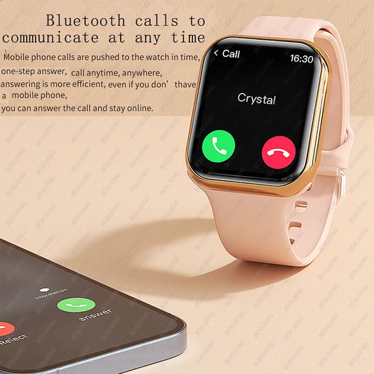 GPS Smart Watch Women Ultra Series 8 NFC Smartwatch Men BT Call IP68 Waterproof Wireless Watches Charging Watch 9 IW9 2024 New