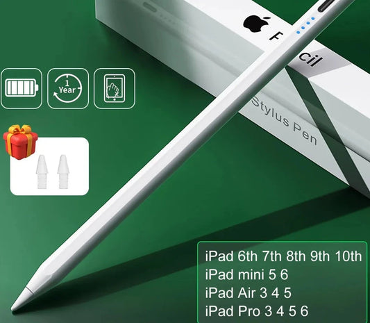 Apple Pencil 2 1 Palm Rejection Power Display iPad Accessories iPad 2022 2021 2020 2019 2018 Pro 11 12.9 Air Mini Stylus Pen