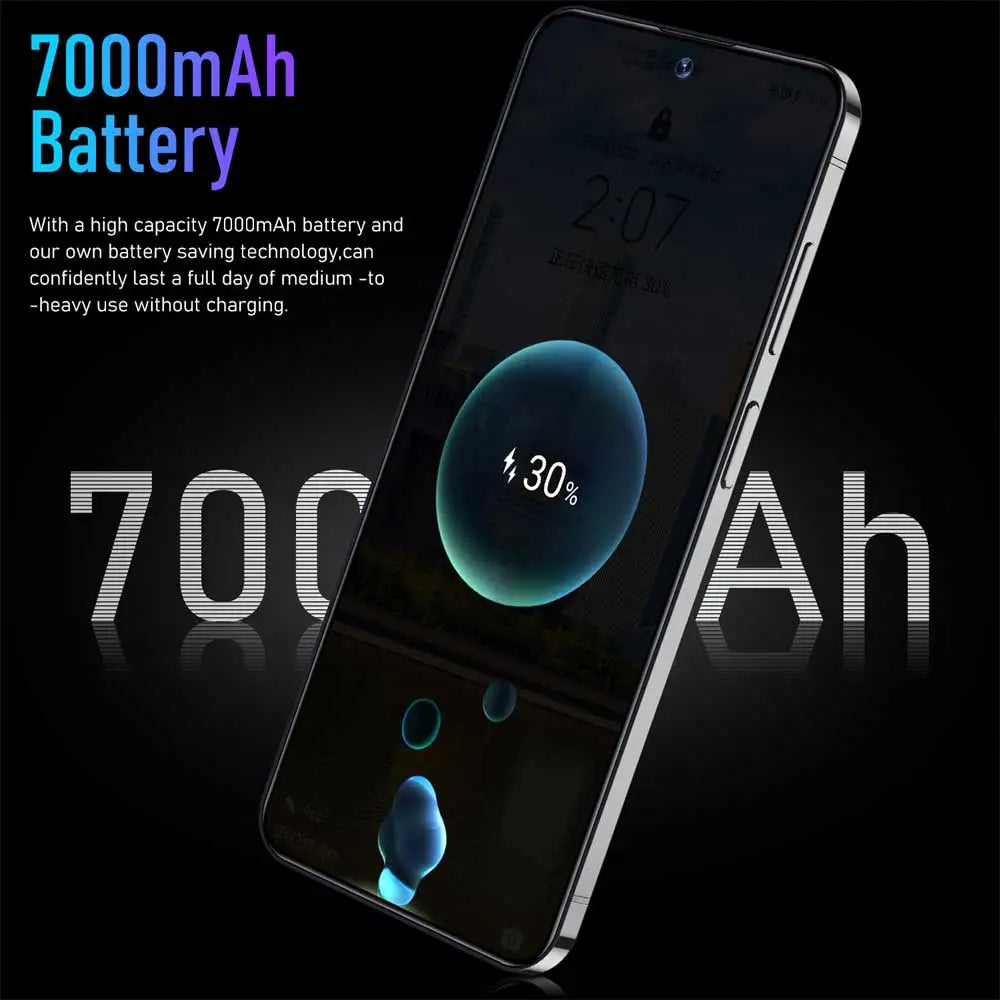 S24Ultra Cellphones 7.0 Inch 4G 5G Face ID Smartphone 16GB+1TB Smart Mobile Phones 7000mAh Cell Phone Android Global Version