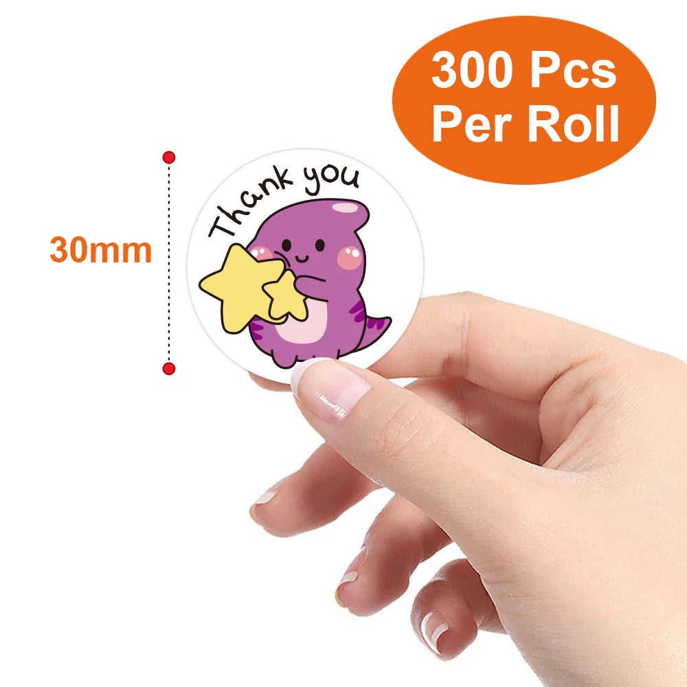 Smile Face Sticker Kids Reward Sticker Yellow Dots Labels Happy Animal   Sticker Kids Toys School Teacher Student Stationery