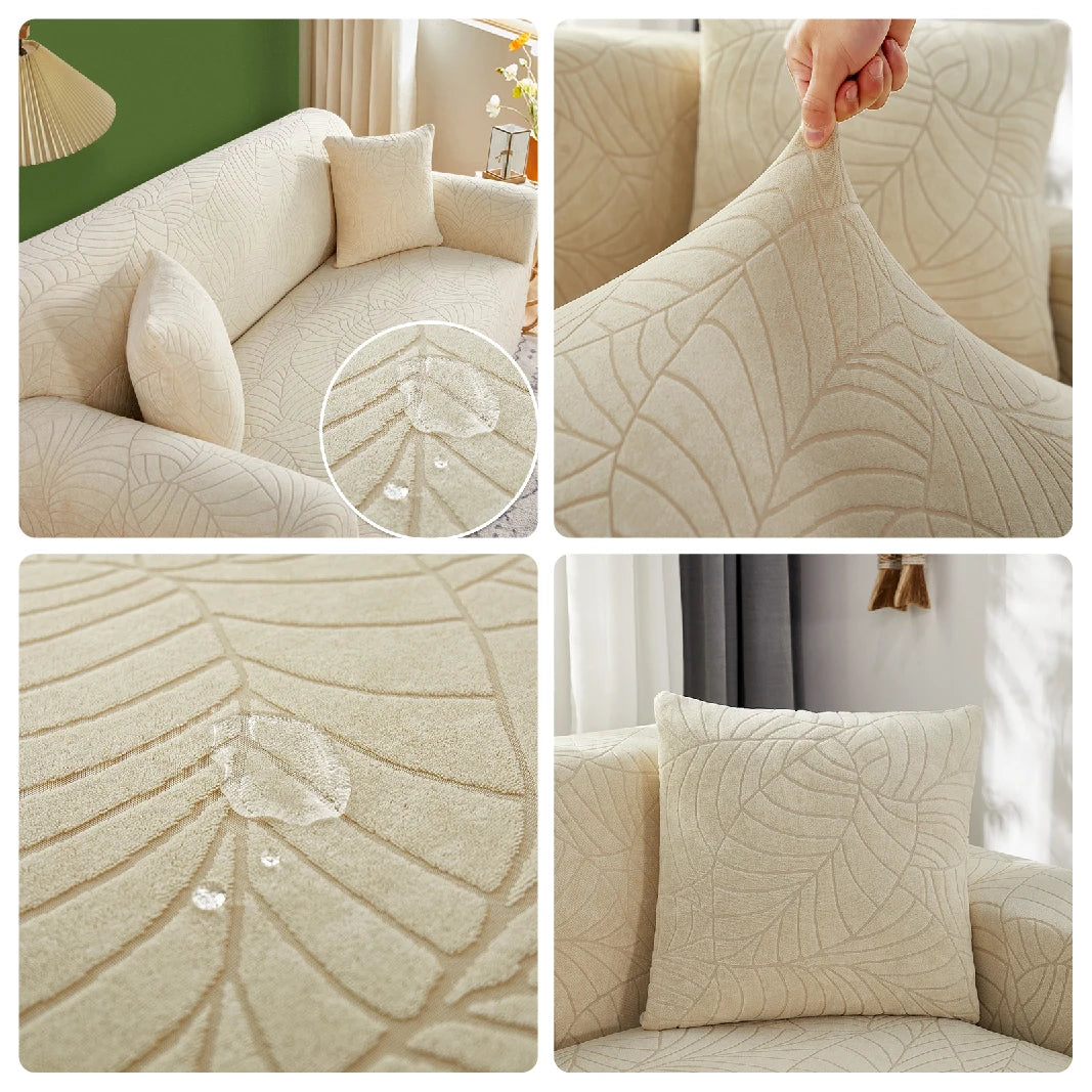 Thick Jacquard Sofa Cover for Living Room 1/2/3/4 Seater Elastic Sofa Cover L-shaped Corner Sofa Cover