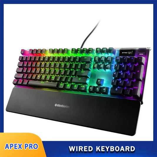Apex Pro wired keyboard gaming keyboard mechanical keyboard adjustable trigger key travel OLED drive-free adjustment