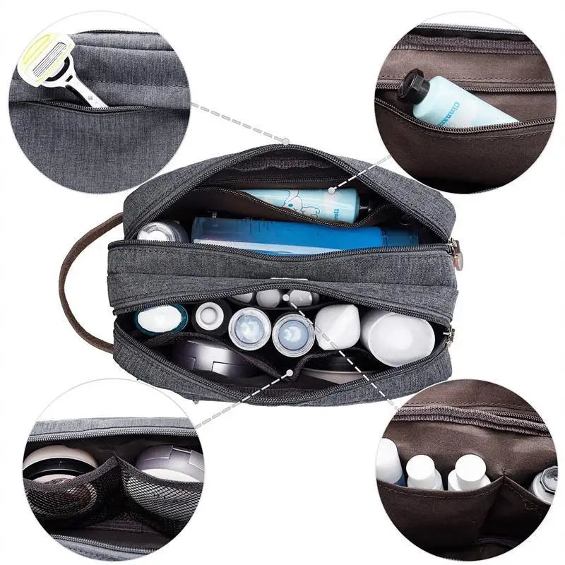 promotional toiletries storage bag Oxford cloth waterproof makeup bag double layer🎁