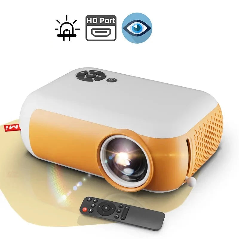 Projector Home Theater Smart TV Box Laser Portable Projectors Cinema Phone LED Video Projector for HD 4k Video via