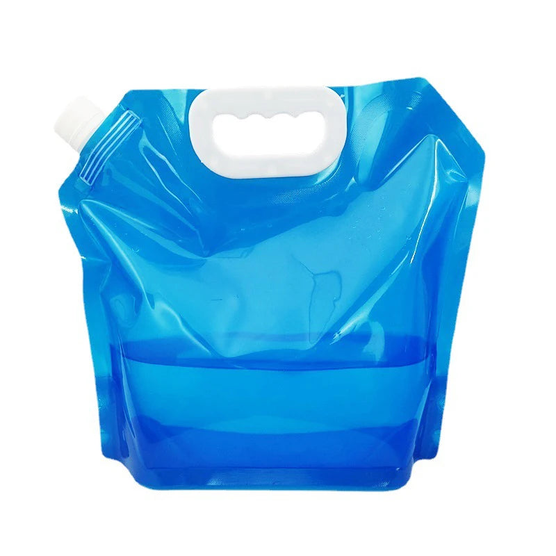 Foldable Portable Drinking Water Bag Outdoor Camping Hiking Water Storage Bag Thickened Large Capacity Water Container