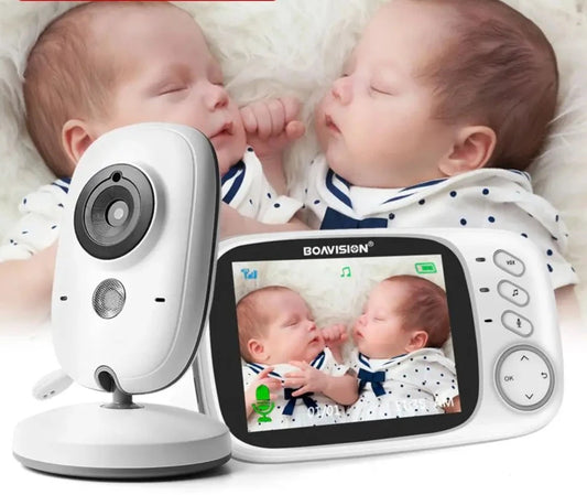 VB603 Video Baby Monitor 2.4G Wireless With 3.2 Inches LCD 2 Way Audio Talk Night Vision Surveillance Security Camera Babysitter