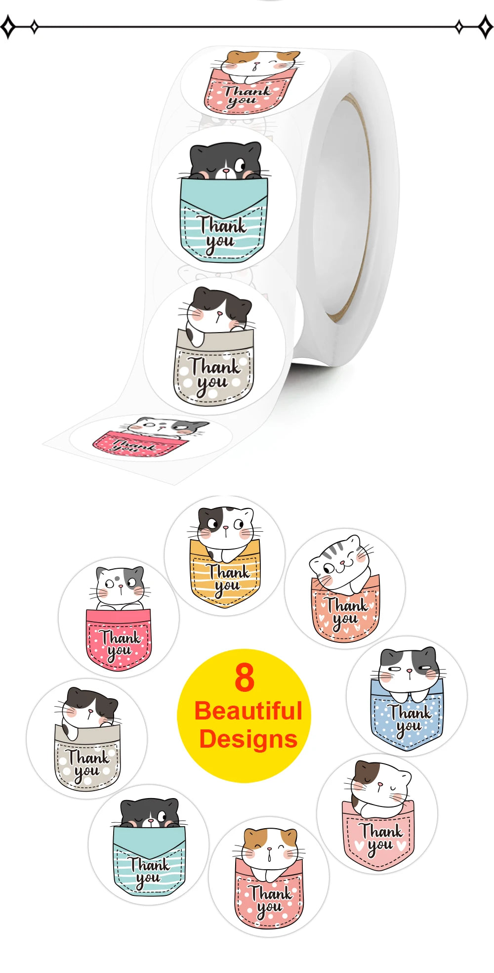 Smile Face Sticker Kids Reward Sticker Yellow Dots Labels Happy Animal   Sticker Kids Toys School Teacher Student Stationery