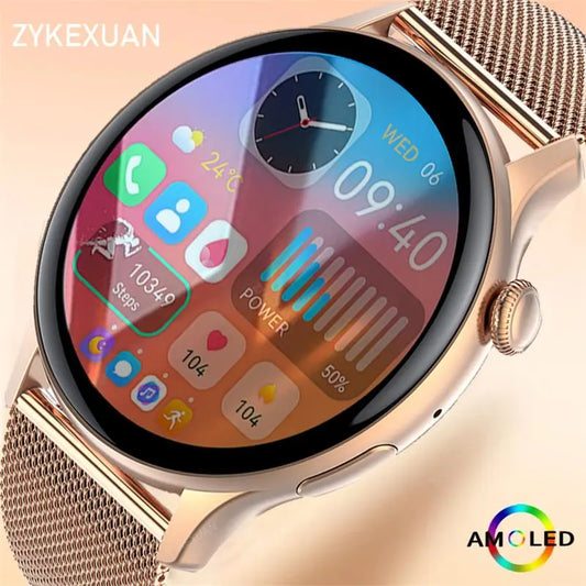 2023 New Smartwatch 1.43 inch Full Screen Bluetooth Calling Heart Rate Sleep Monitor Sport Models Smart Watch For Men Women+Box