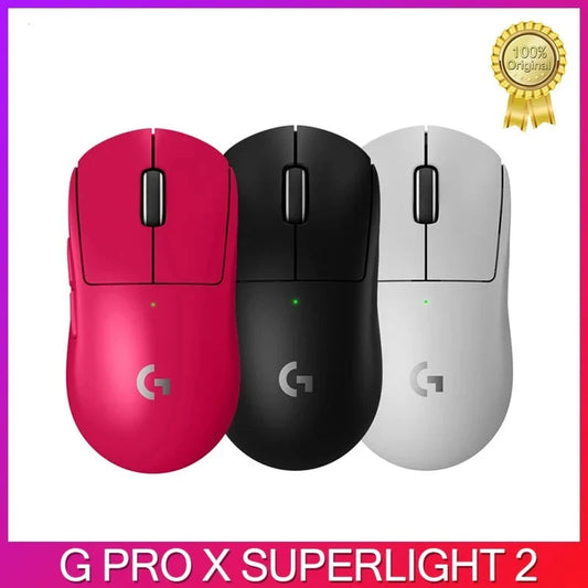 G PRO X SUPERLIGHT 2 LIGHTSPEED Wireless Gaming Mouse Lightweight LIGHTFORCE Hybrid Switches HERO