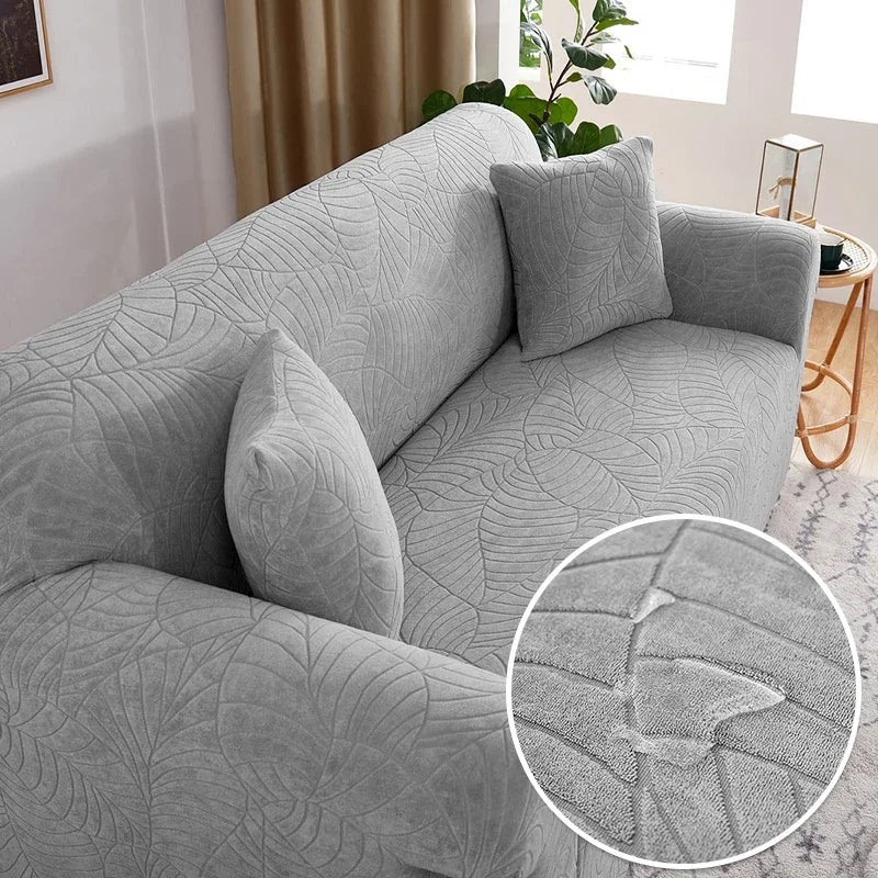 🛋️Jacquard Sofa Cover for Living Room Elastic Thick Waterproof