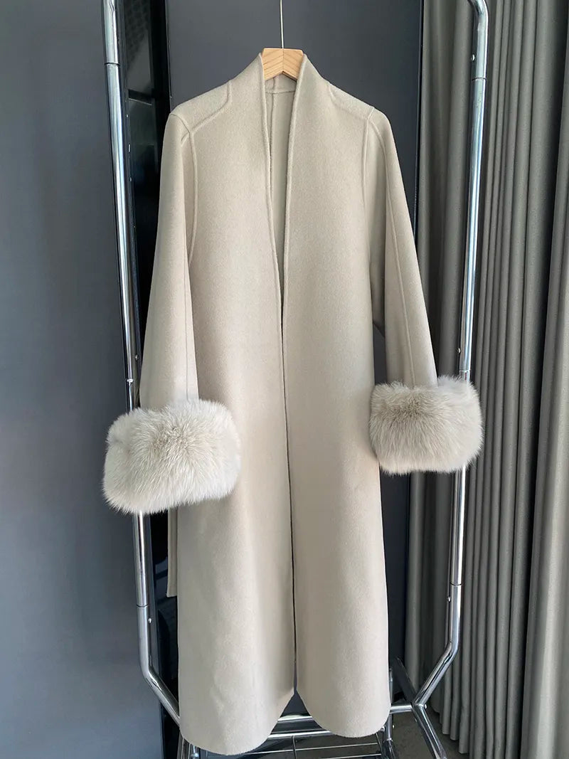 ❤️‍🔥Famous design 2023 fashion coats  natural fur jackets