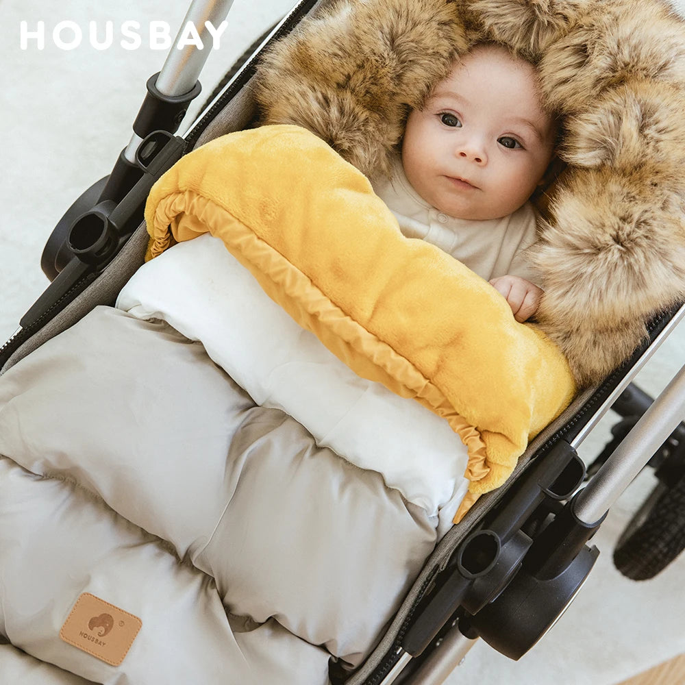 🍁Stroller Footmuff 0-3T Winter Baby Sleeping Bag In Cart