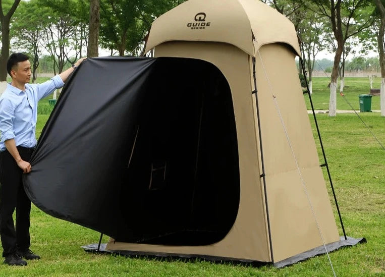 Outdoor Shower Tent Privacy Changing Room Tent Portable Waterproof Shelter Camping Tent for Hiking Beach Toilet Shower Bathroom