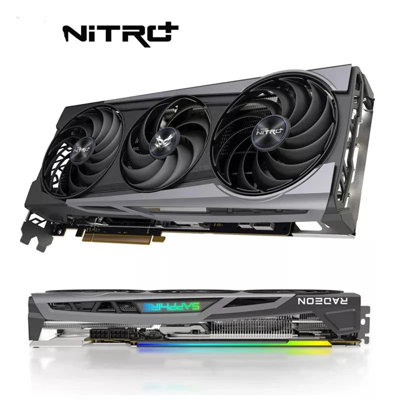 RX 6800XT 6800 XT RX6800 Nitro + 16GB GPU Video Card Gaming Radeon RX6800XT Graphics Cards AMD Desktop PC Computer Game