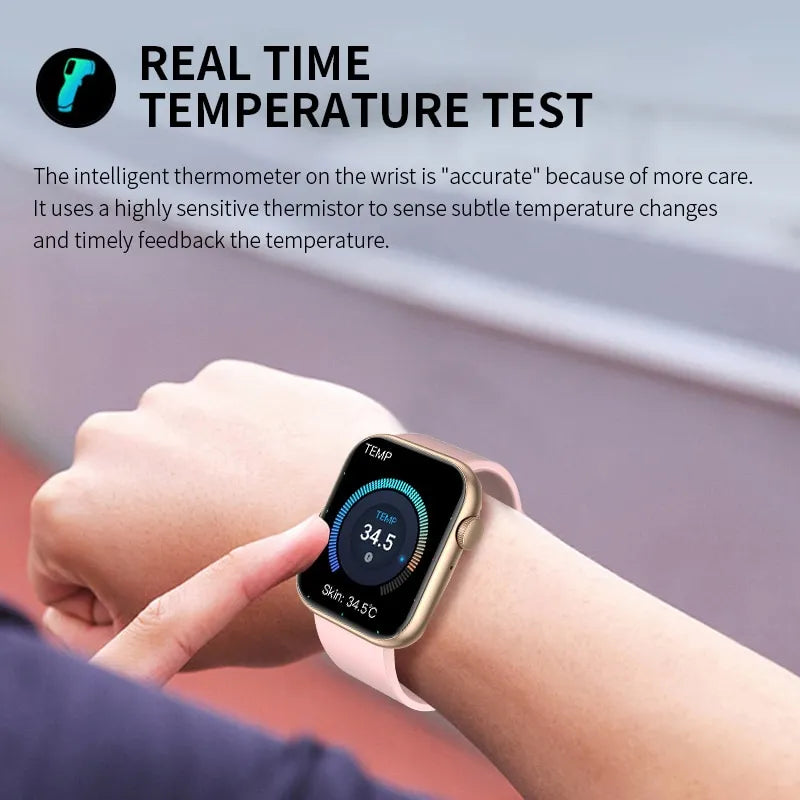 🎯LIGE Smart Watch For Women Full Touch Screen Bluetooth Call Waterproof Watches Sport Fitness Tracker Smartwatch Lady Reloj Mujer