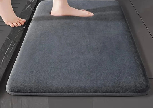 ☘️Super absorbent floor mat, super absorbent bath mat, super anti slip coral velvet bathroom floor mat, door mat