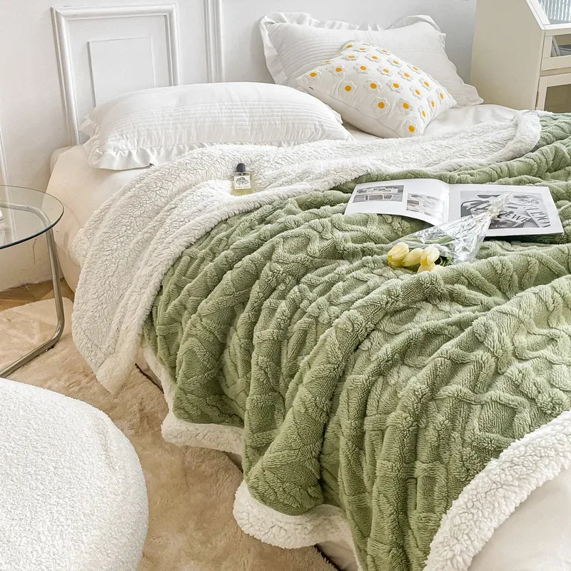 🐠Blanket Soft Bed Children Adults Warm Winter Blankets