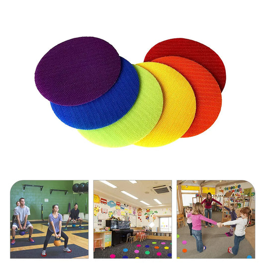 50 Pcs Mark Floor Spots Teacher Supplies Carpet Markers Color Dots Stickers Classroom Kindergarten Polka Rug