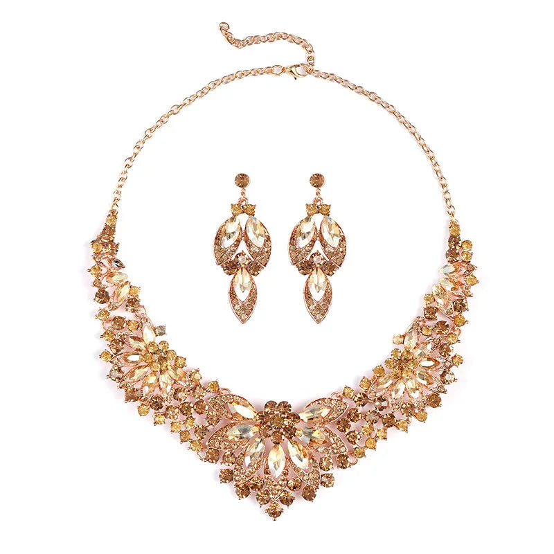 Women's Luxury Crystal Banquet Dress Accessories