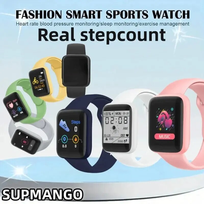 Smart Watch Men And Women Fitness Watch Phone Connection IS Fully Compati
