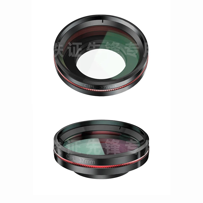 TiESFONG Original CPL Optical Filter Circular Polarizing Film For Car Dash Cam Eliminate Reflective and Enhanced Clarity