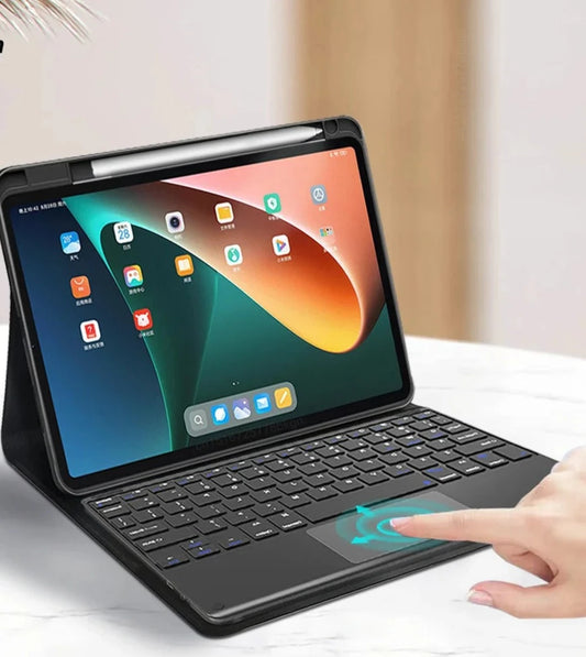 Keyboard Case for Xiaomi Mi Pad 6 Pro Keyboard Case For Redmi Pad SE 11 Inch 2023 Tablet Cover MiPad 5 Pro Case with Keyboard