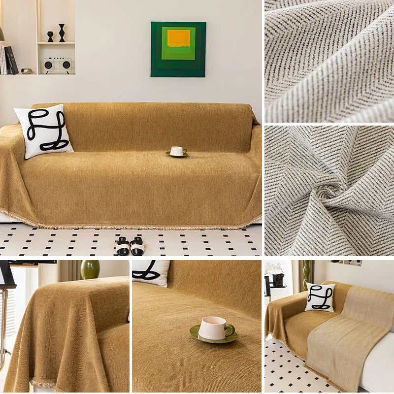 Sofa Cover Towel For Living Room Anti-slip Sofa Cover Sofa Cover LShaped Corner Sofa Cushion Seat Cushion Living Room Decoration