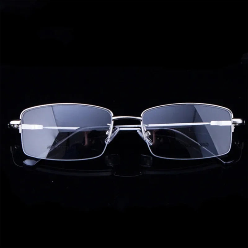 +/- Customize Prescription Memory Glasses Men Prescription Eyeglasses Optical Myopia Farsighted Progressive Multifocal 7233