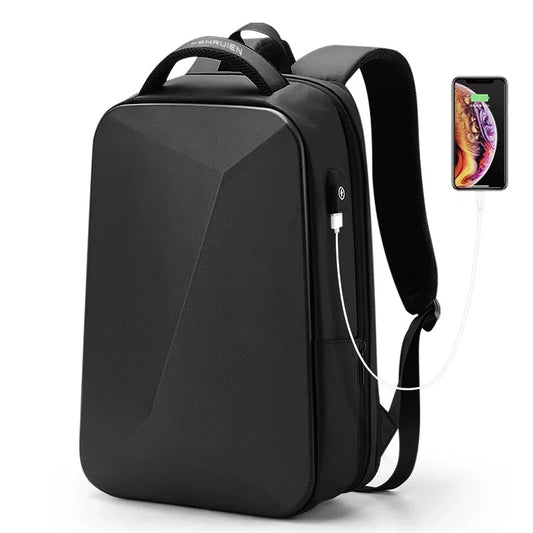 🥰Fenruien Brand Laptop Backpack Anti-theft Waterproof School Backpacks USB Charging Men Business Travel Bag Backpack New Design