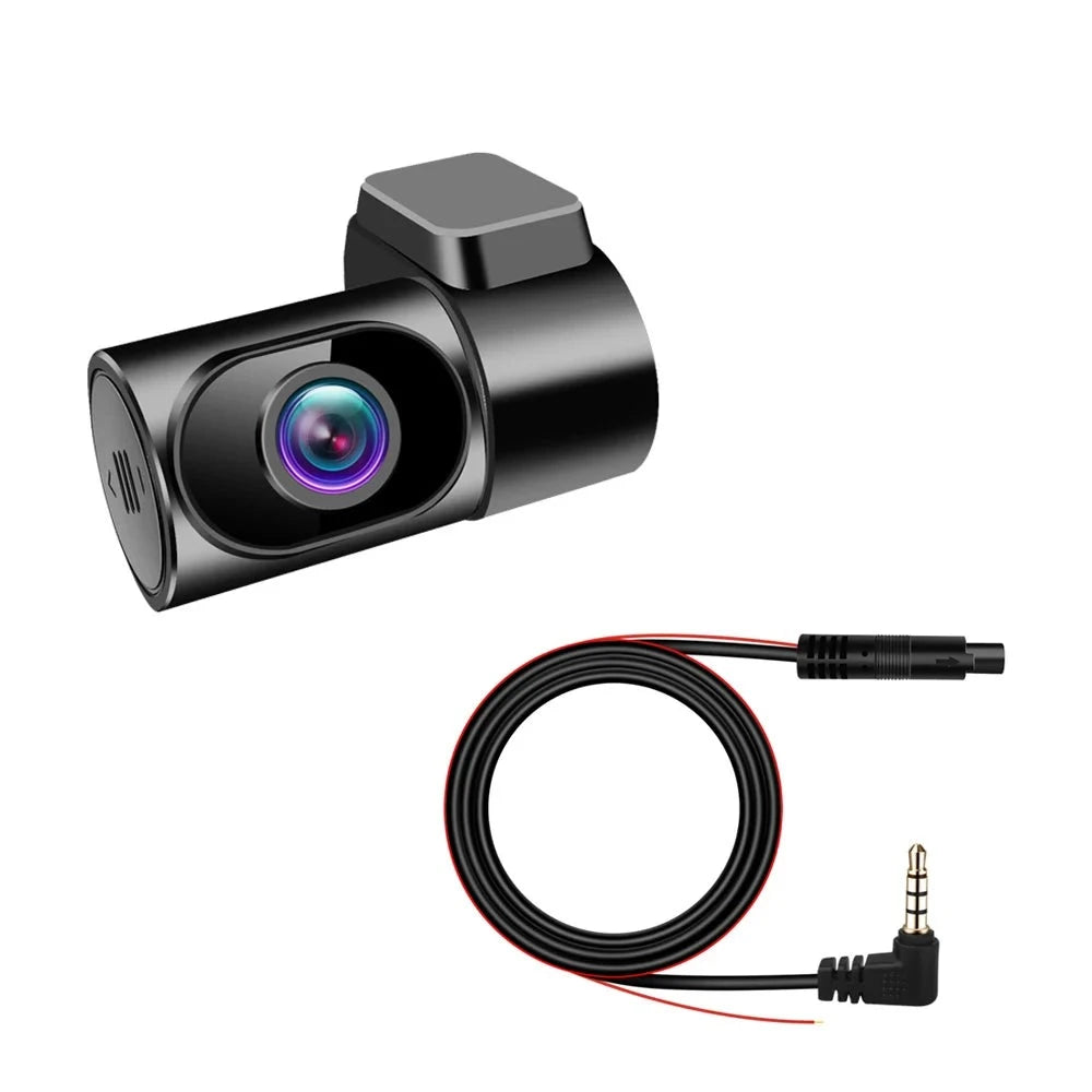 Dash Cam 1080P 360 Degree Rotatable Rear View Camera for D90 4 Channer & D40 3 Channer & D70 3 Channer Car DVR 1080P Rear Lens