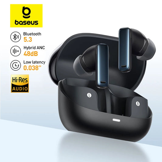 Bowie M2s ANC Earphone Bluetooth 5.3 Active Noise Cancellation -48dB Wireless Headphone Support 3D Spatial Audio Earbuds