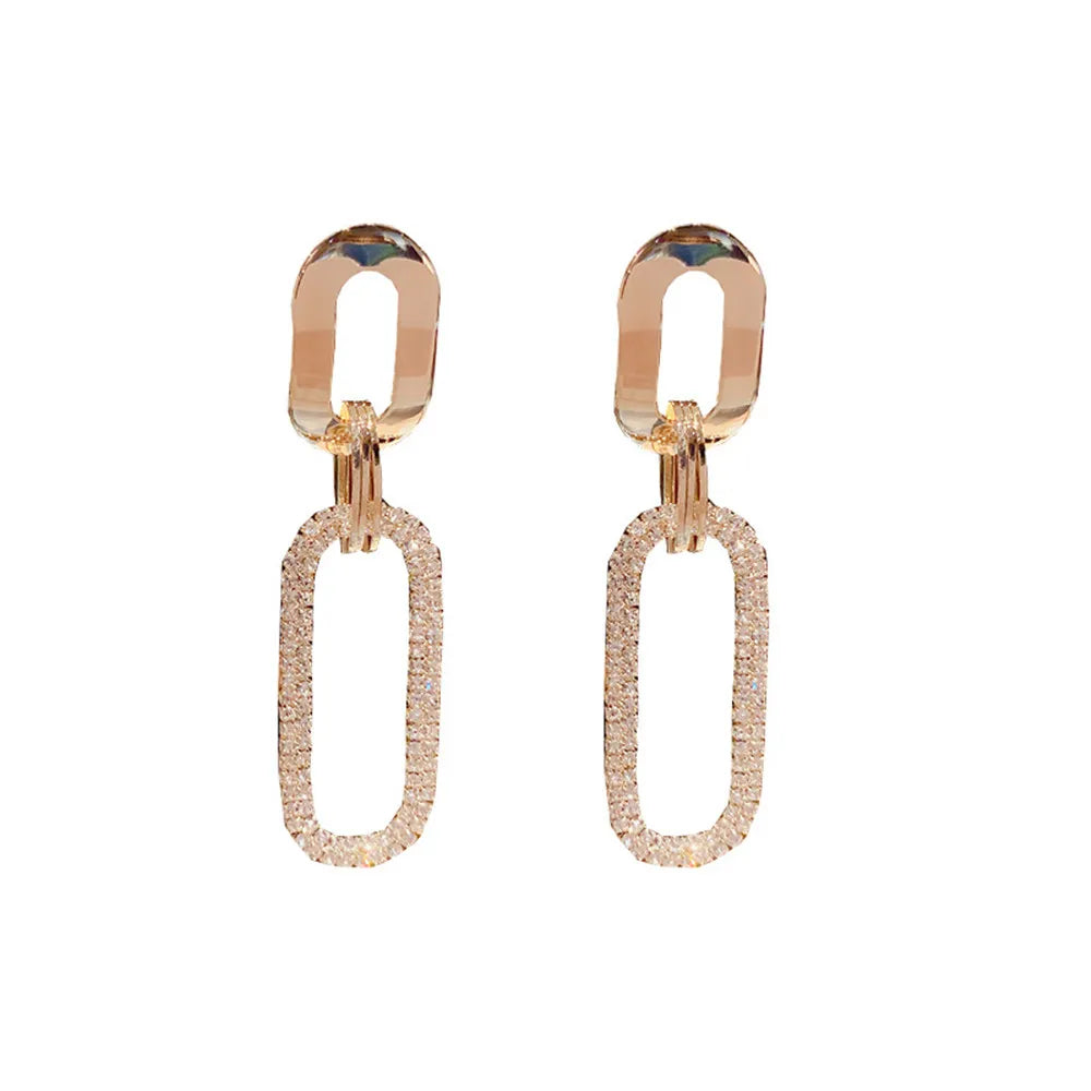 Stud Earrings for Women Vintage Pearl Dangle Drop Gold Color Earring Set 2021 Trend Earings Women Jewelry