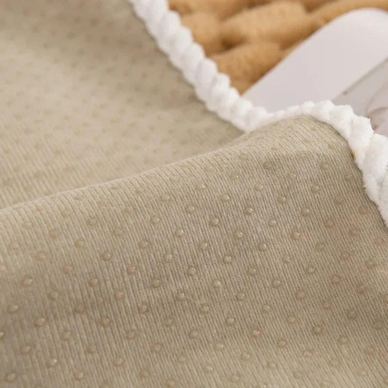 Thicken Plush Sofa Cushion Winter Warm Sofas Mat Towel Anti-slip Universal Couch Covers Pets Kid Soft Sofa Blanket Living Room