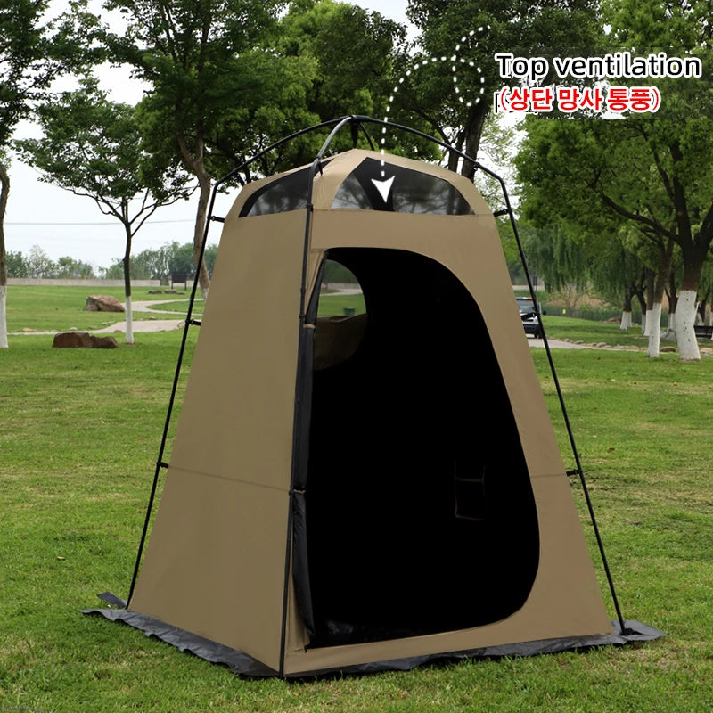Outdoor Shower Tent Privacy Changing Room Tent Portable Waterproof Shelter Camping Tent for Hiking Beach Toilet Shower Bathroom