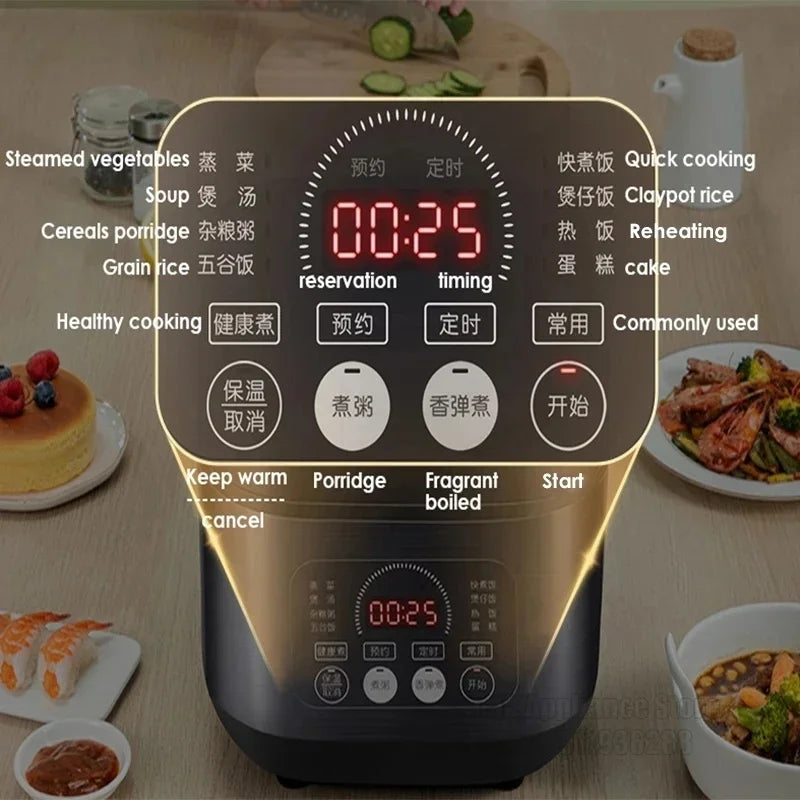 Electric Cooker Automatic Household Kitchen Electric Cooking Machine 220V For Home