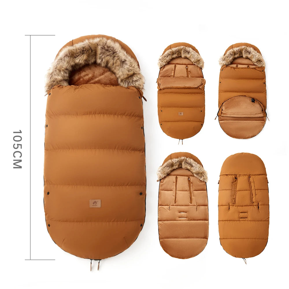 🍁Stroller Footmuff 0-3T Winter Baby Sleeping Bag In Cart