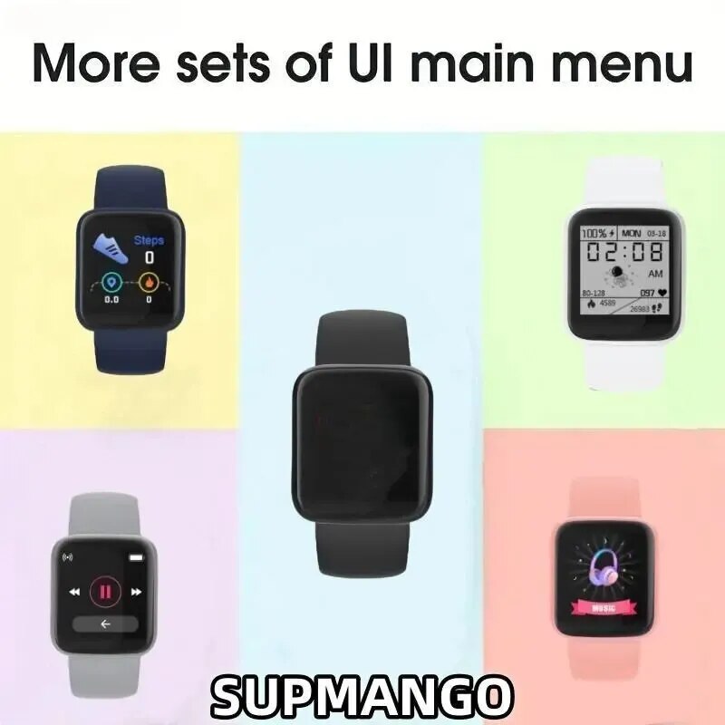 Smart Watch Men And Women Fitness Watch Phone Connection IS Fully Compati